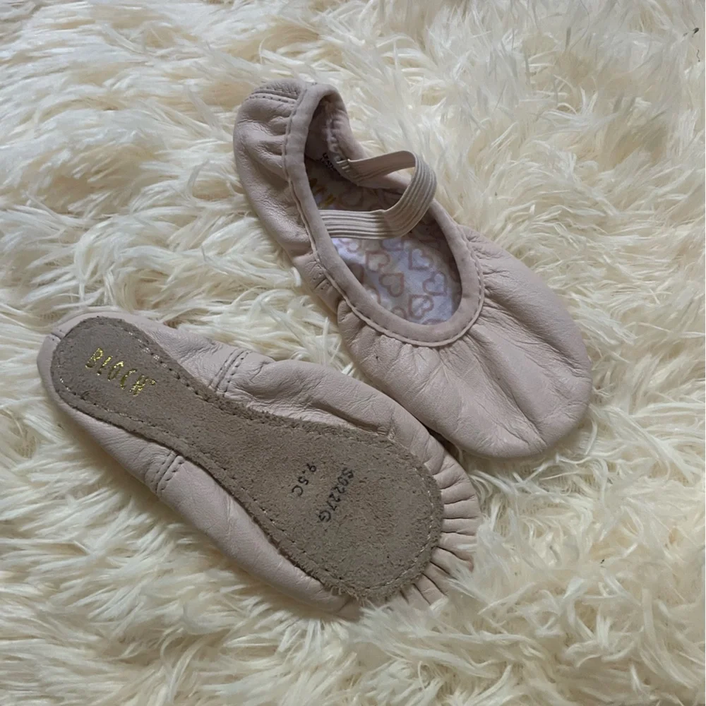 Bloch children’s Giselle ballet shoes sz9.5 - Picture 2 of 5